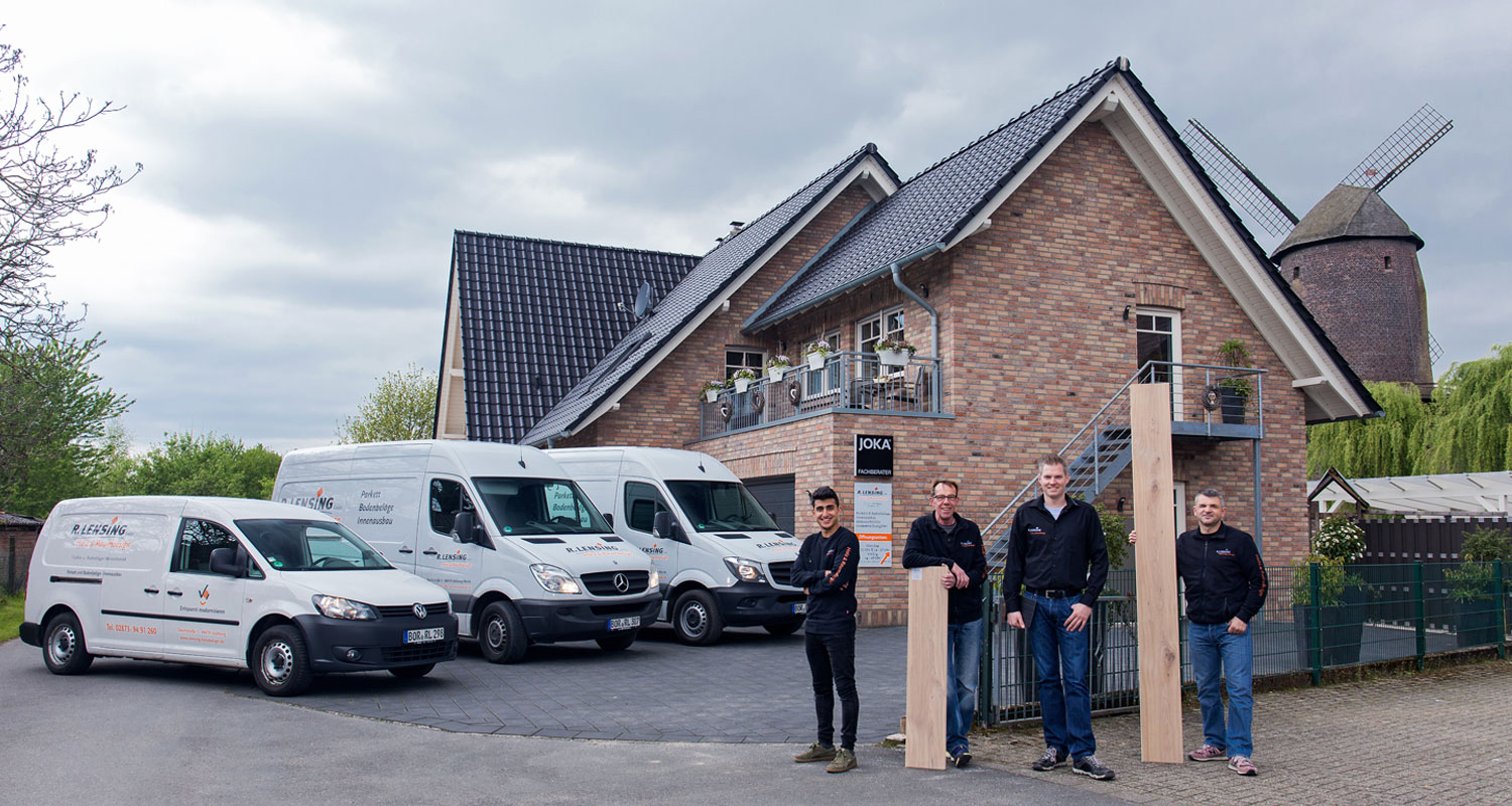 Unser Team verlegt Parkett und Dielenboden in Isselburg und Bocholt