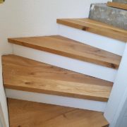 Treppenstufen aus Eiche Landhausdielen in Bocholt