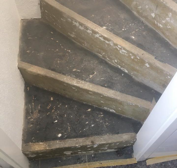 Treppenstufen aus Eiche Landhausdielen in Bocholt