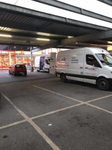 Designboden für Aktionsfläche im Handelshof Bocholt