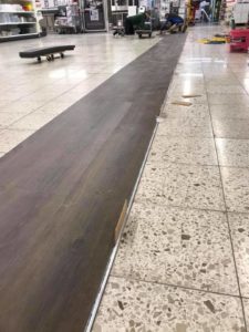 Designboden für Aktionsfläche im Handelshof Bocholt