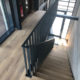 Eiche Massivholzdielen verlegt, Treppenstufen montiert - Stellwerk Zollverein Essen